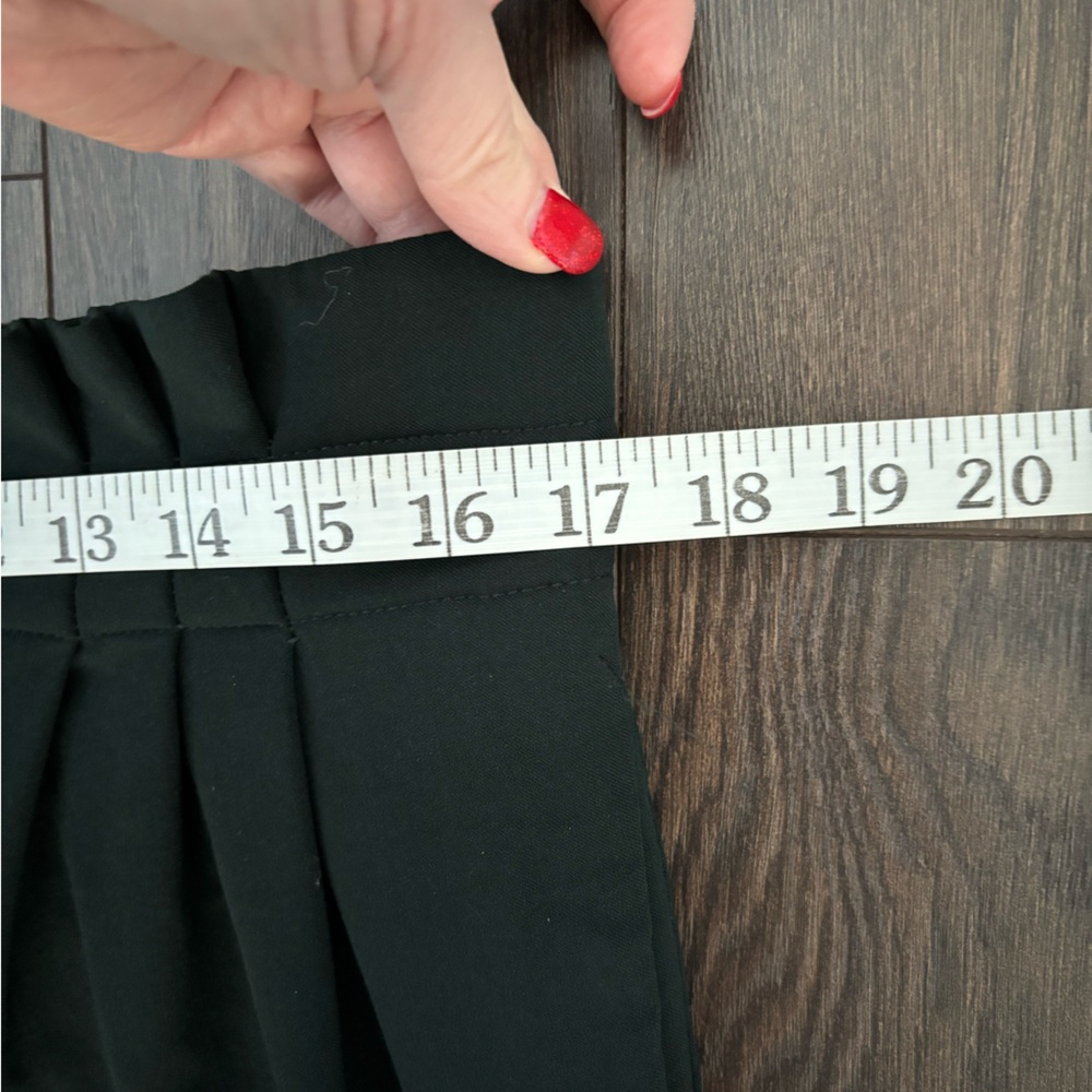 Massimo DUTTI Forest Green Carrot Fit Trousers Size 10 - Picture 11 of 17